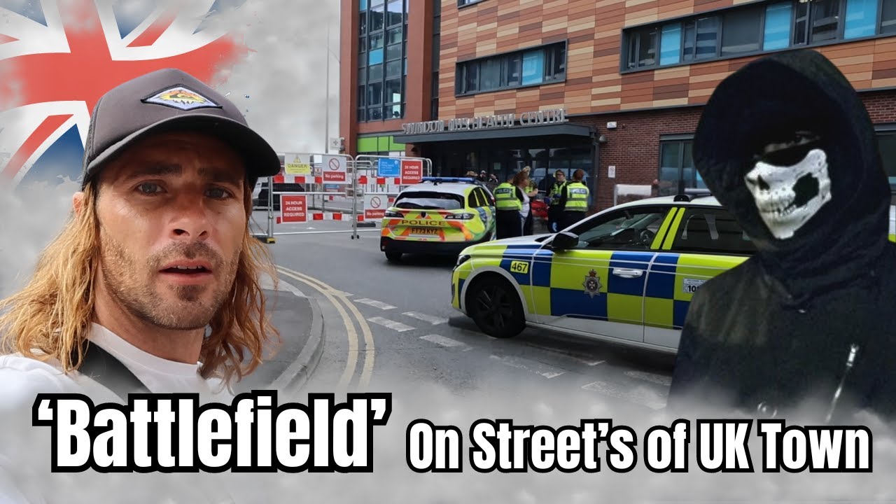 UK Town 'Plagued By BALACLAVA Clad Thugs'...