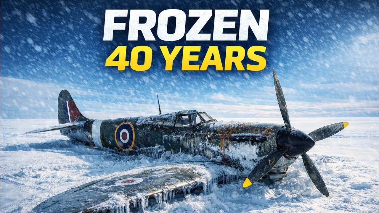 Frozen for 40 Years: Complete Spitfire Aircraft Restoration From Arctic Ice