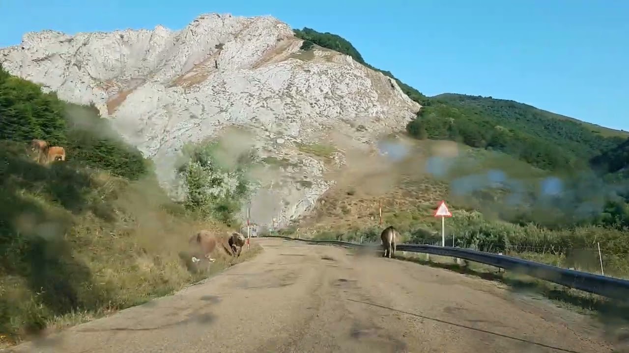 De Cantabria Puerto de Piedrasluengas a Camasobres en Palencia #puertodepiedrasluengas
