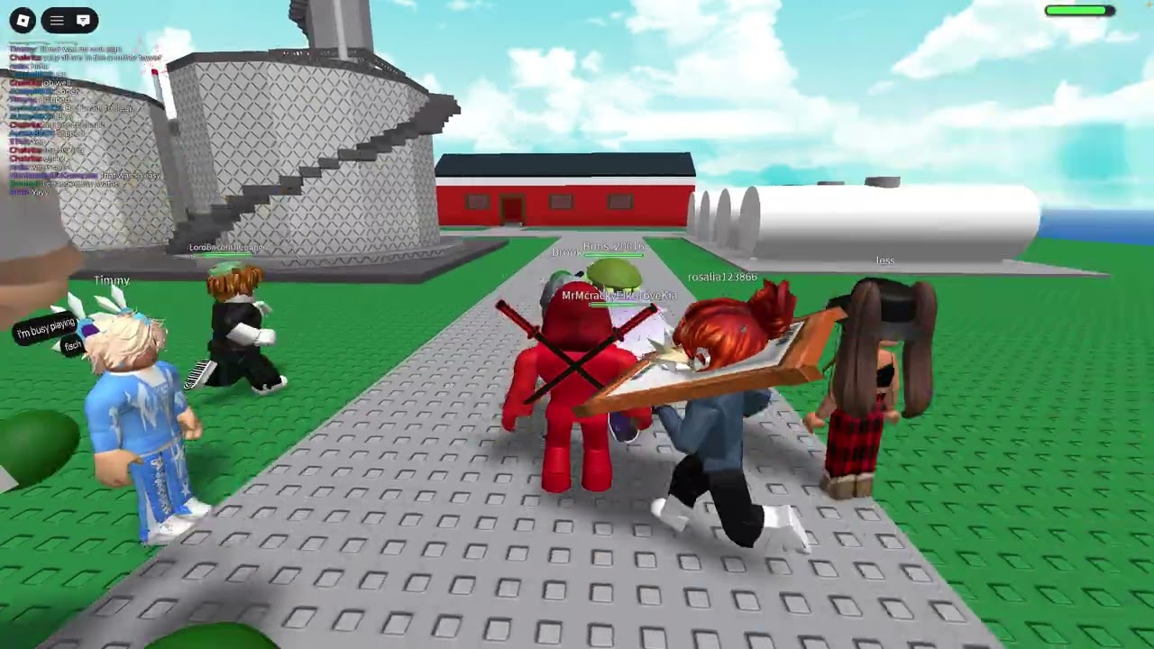 Natural disaster in roblox !