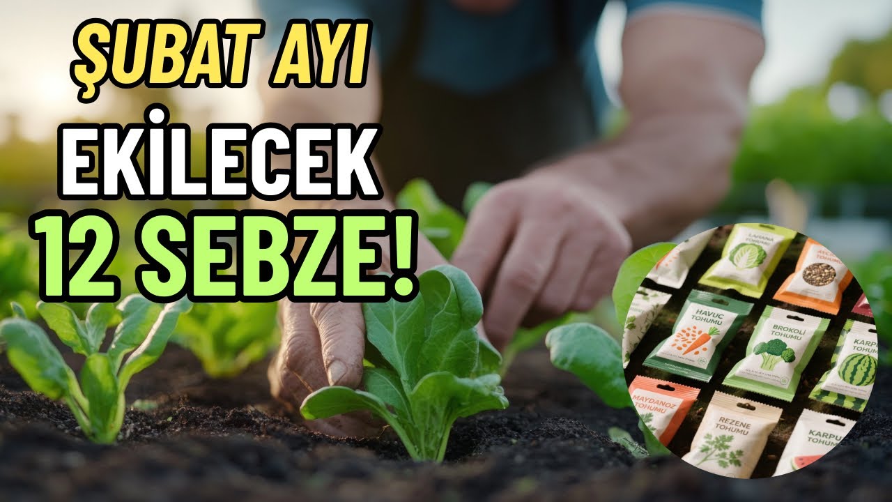 ŞUBAT AYINDA EKİLECEK SEBZELER NELERDİR?