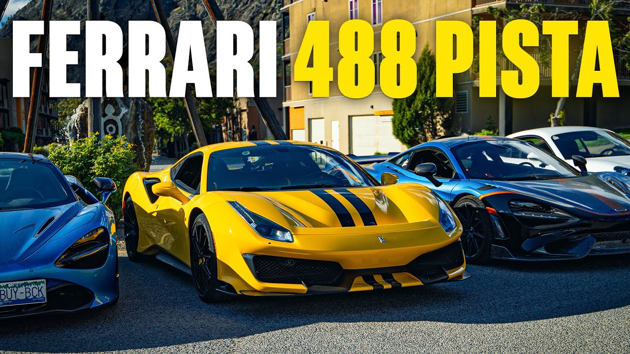 Кофейня на моем Ferrari 488 Pista
