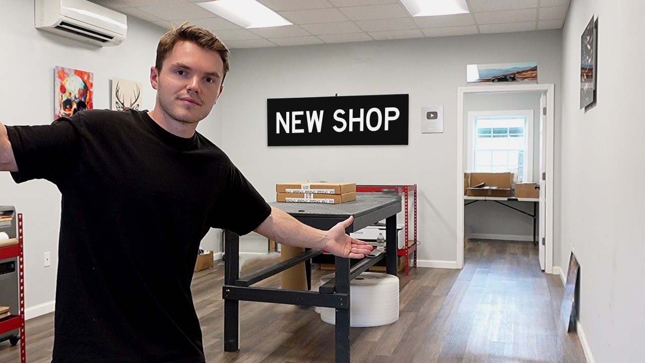 Inside My New Metal Art Studio