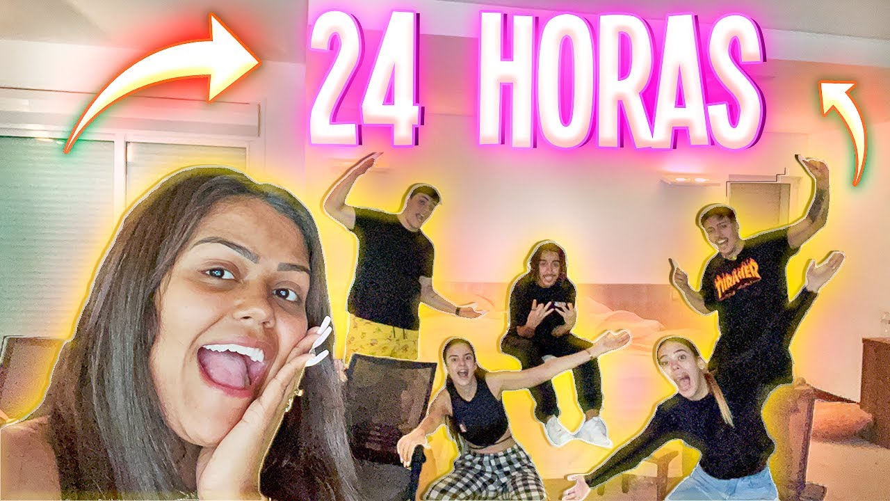 24 HORAS NO QUARTO DA CAMILA !!!