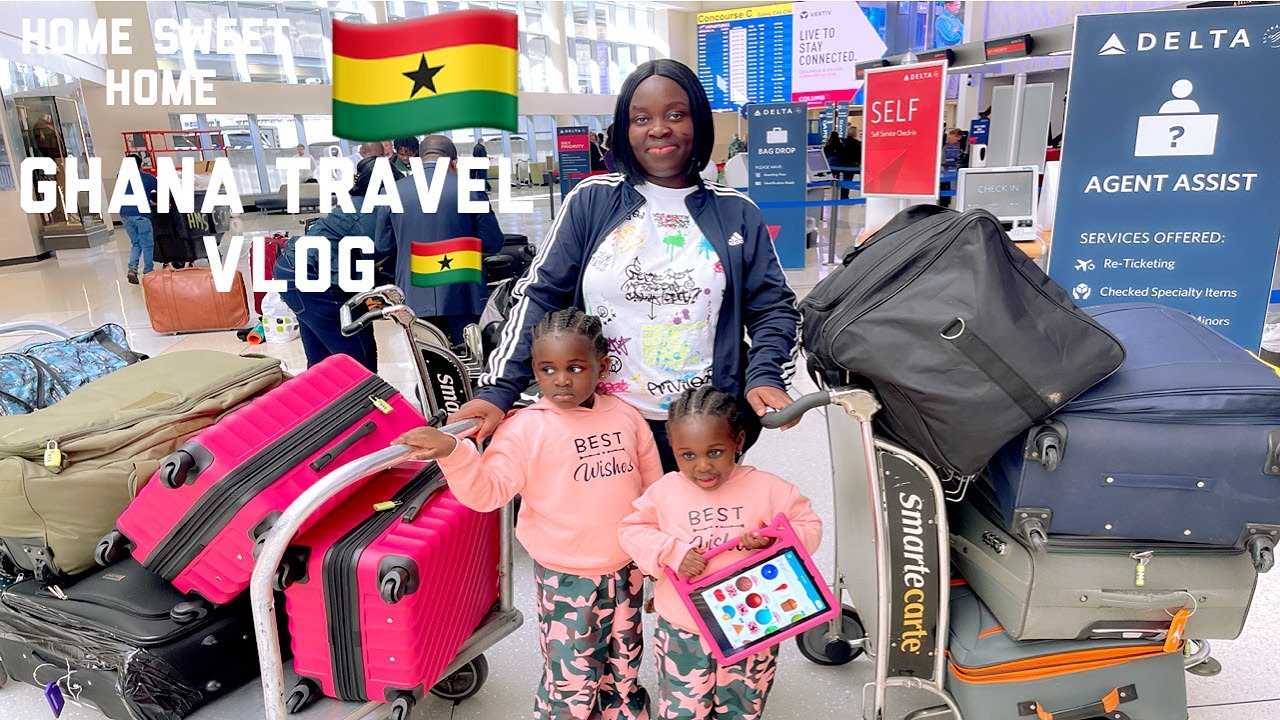WE FINALLY MADE IT TO GHANA AFTER 5YEARS IN AMERICA | Kids first time in Ghana🇬🇭