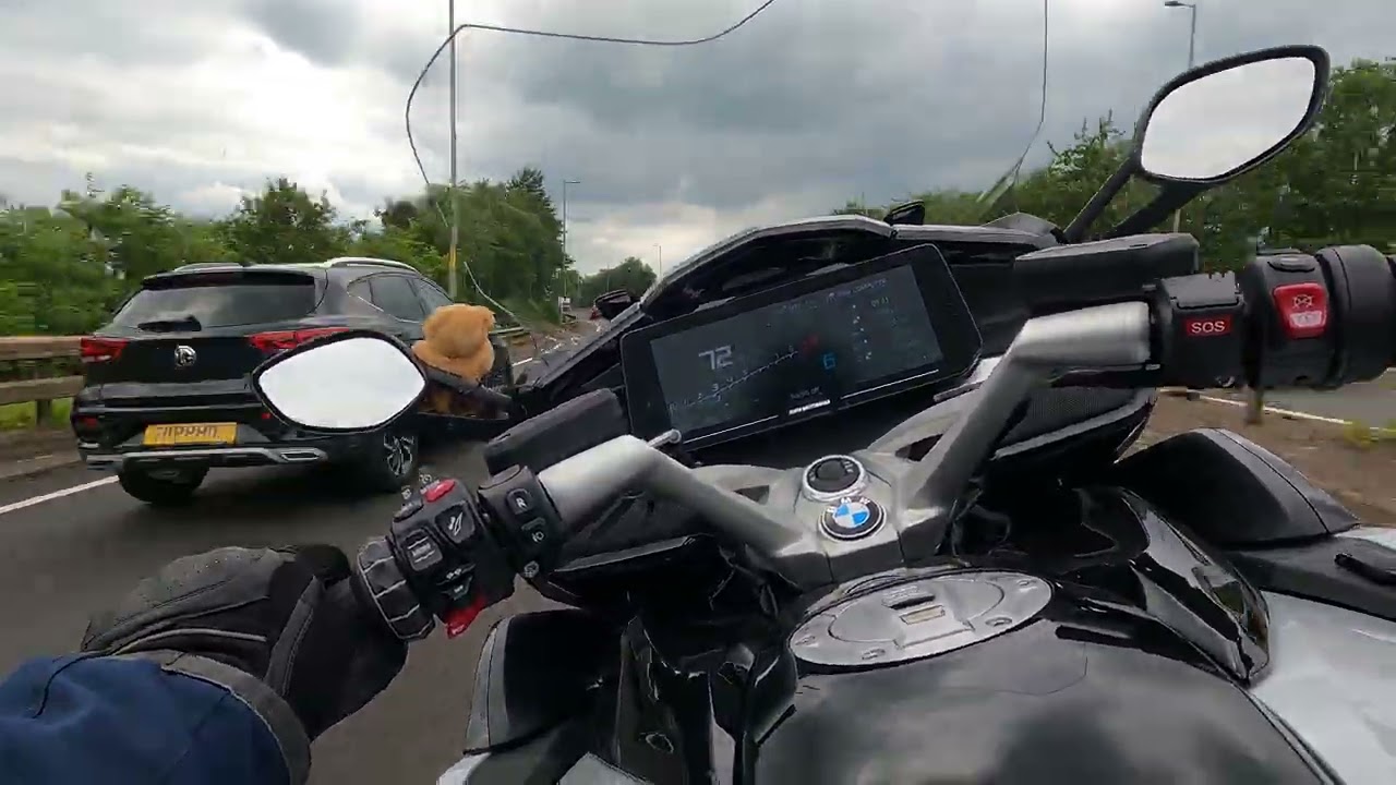 A lovely day for a short ride on the BMW K1600GT