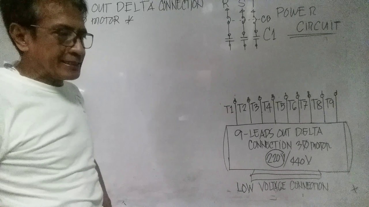 PART-1 HIGH AND LOW VOLTAGE 9-LEADS DELTA CONNECTION