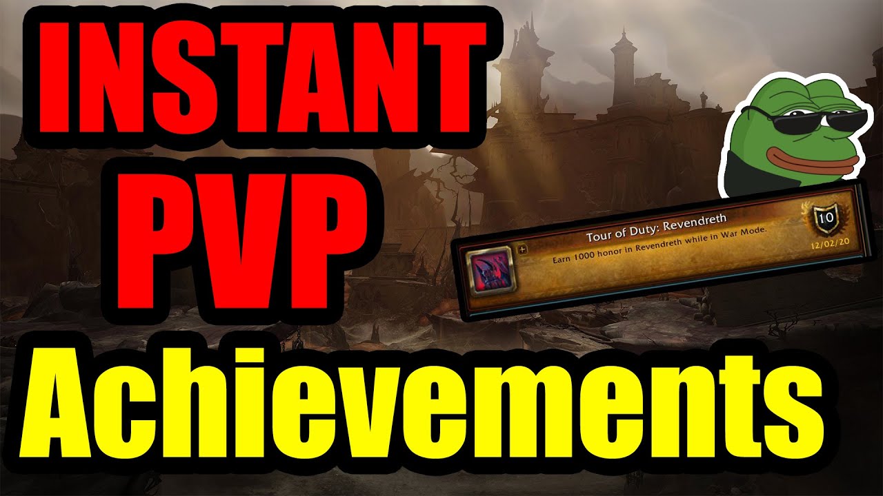 TRICK FOR INSTANT WORLD PVP ACHIEVEMENTS #worldofwarcraft #wow #warcraft #pvp