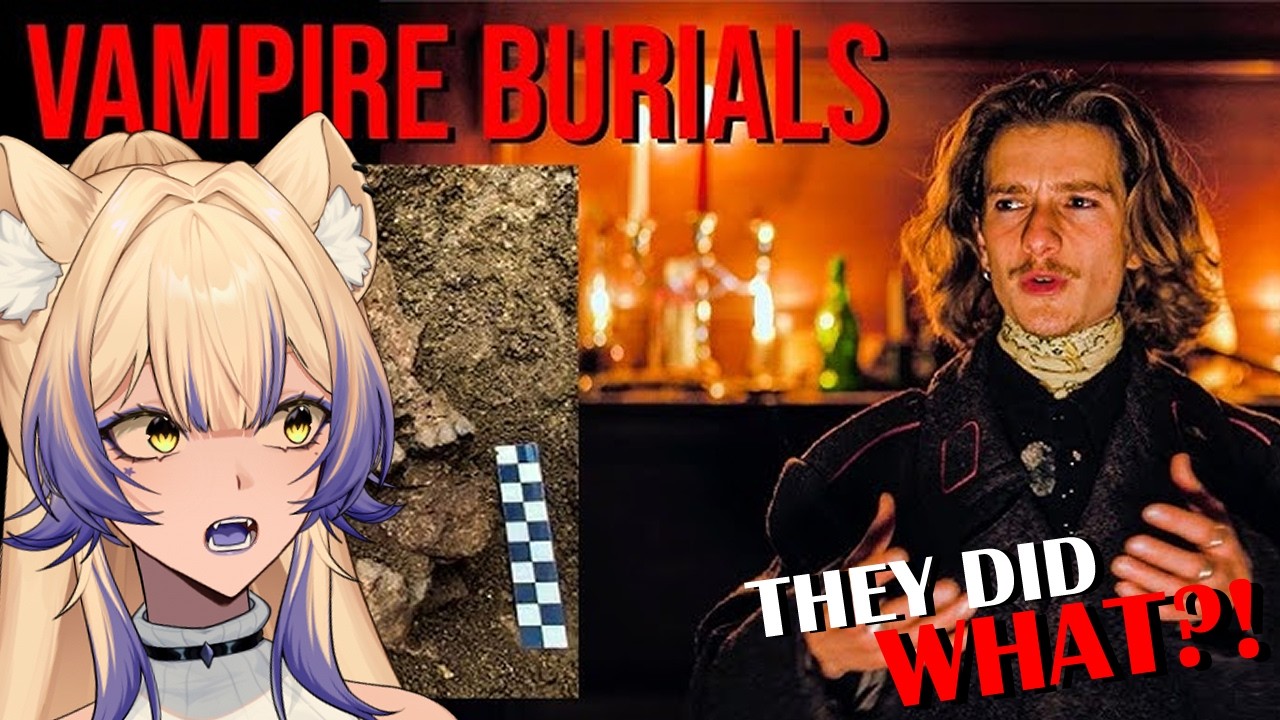These Burials HORRIFIED me | The Vampire Graves of Europe | Vtuber Reaction