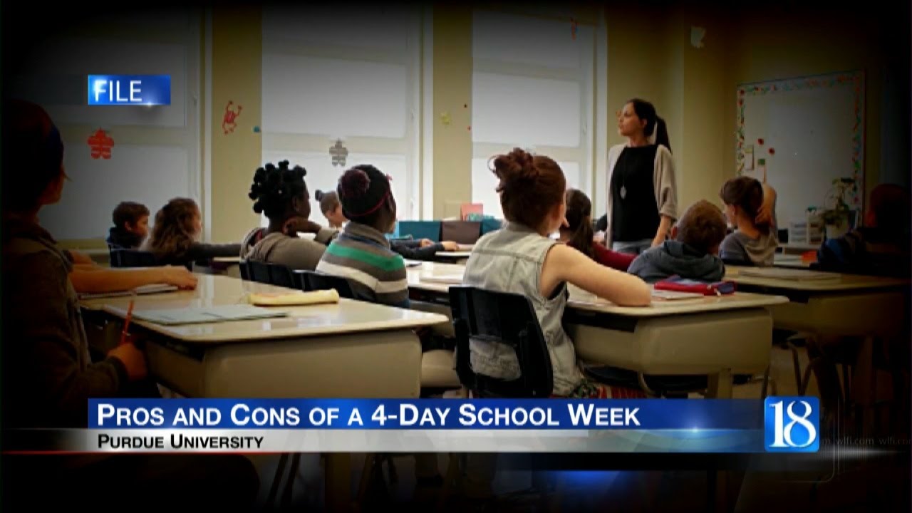Pros and cons of a 4-day school week