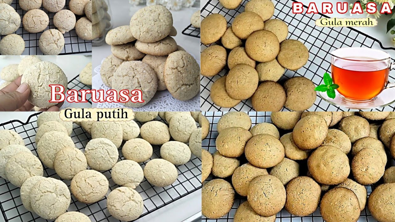 2 RESEP KUE BARUASA KHAS BUGIS || TANPA CETAKAN PAKAI OTANG