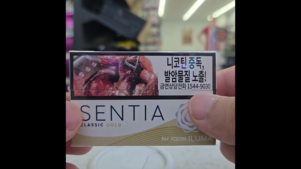 신상 아이코스 센티아 클래식 골드