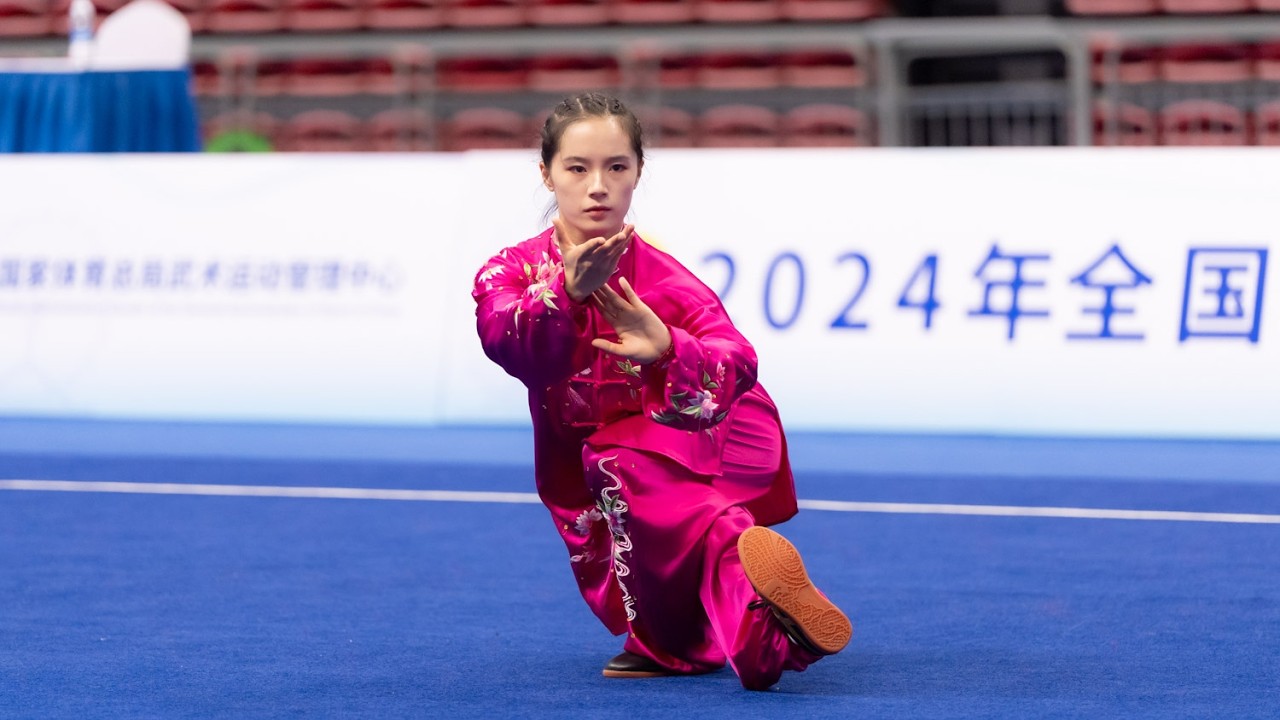 2024冠军赛 女子太极拳  第10名 山东 方静雅 9.540分 2024年全国武术套路冠军赛 女子太极拳 TaiJiQuan