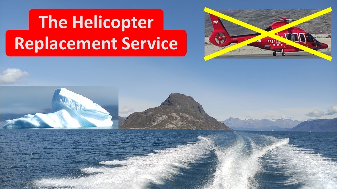 Taking Air Greenland's Helicopter Replacement Service | Narsarsuaq - Qaqortoq
