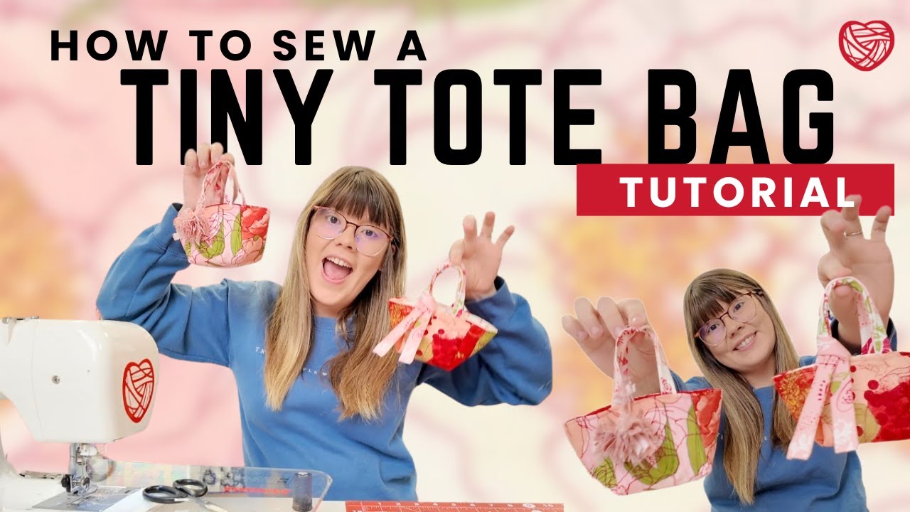 STOP Saving Your 10” Squares — Make This Tiny Tote Instead