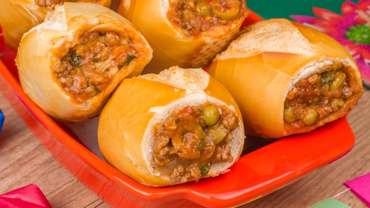 BURACO QUENTE LANCHE DE CARNE MOÍDA E QUEIJO | Cook'n Enjoy 1194