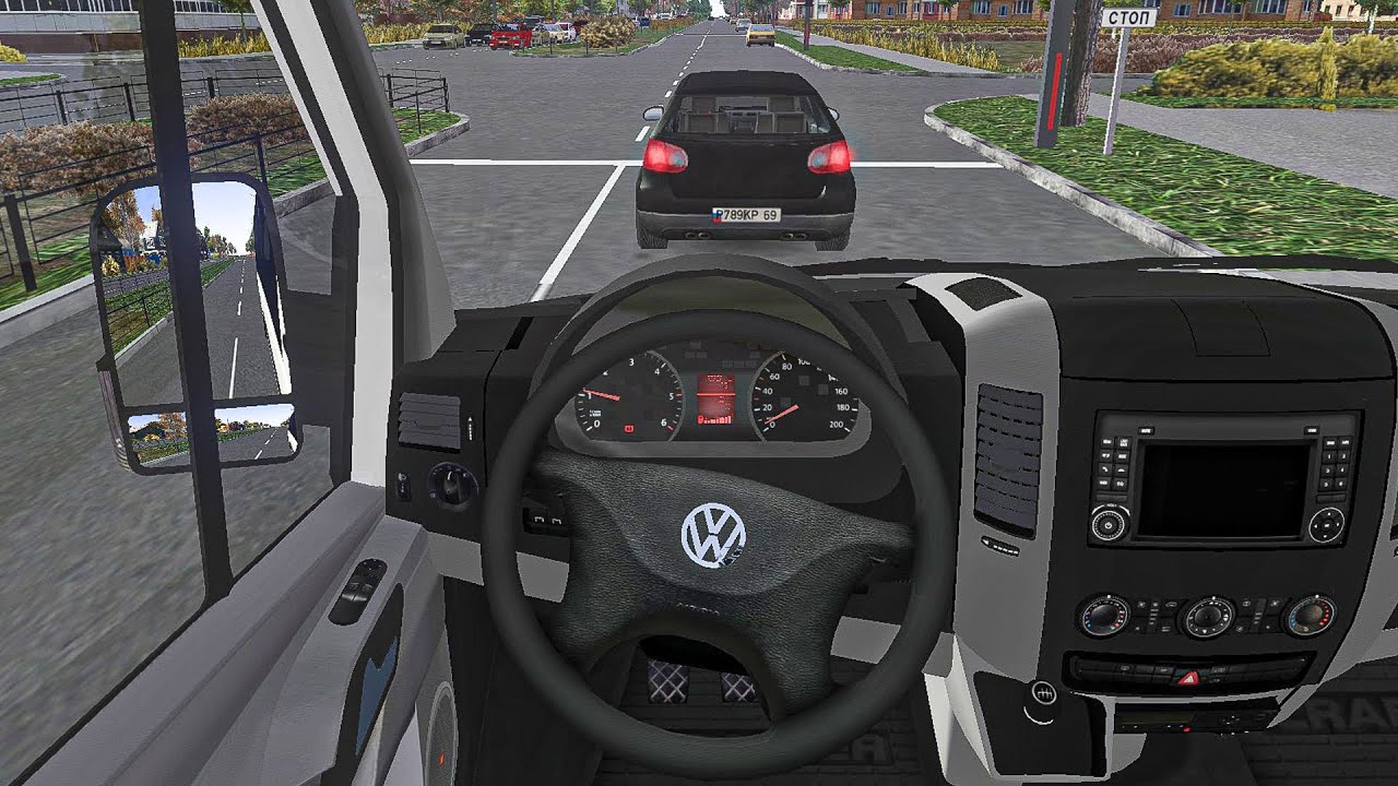 Volkswagen Crafter | OMSI 2 | Steering Wheel Gameplay