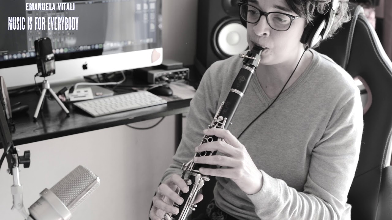 Memories of you, clarinet jazz cover.