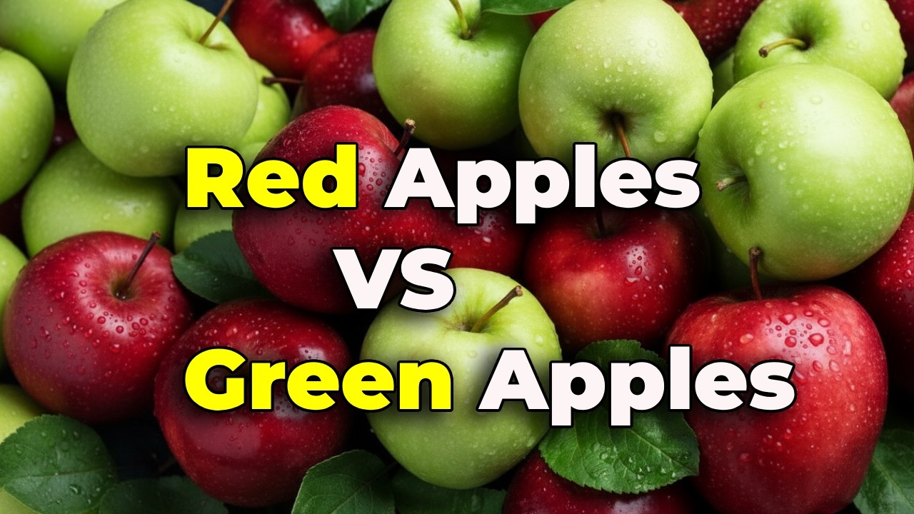 Green Apple vs Red Apple: The Real Difference You Never Noticed