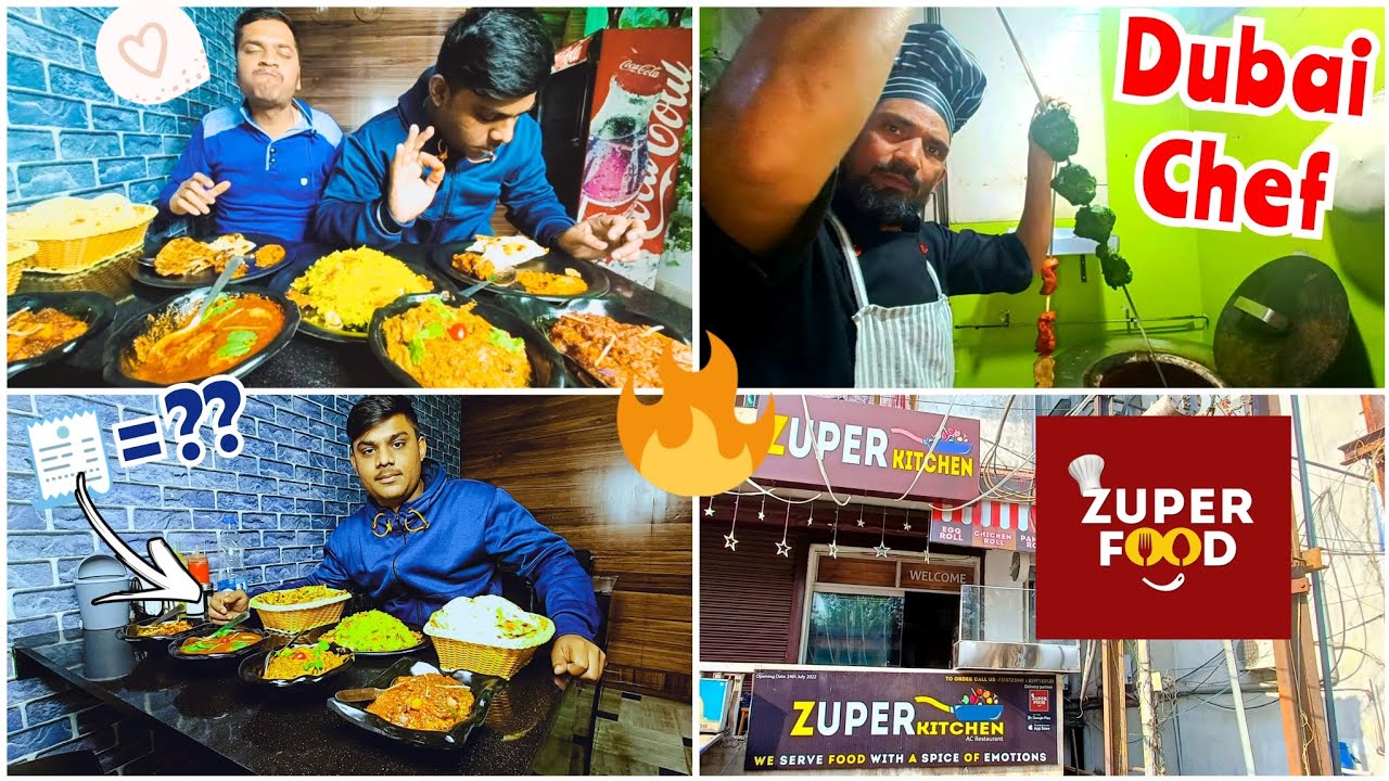 Zuper Kitchen- Dubai's Chef For First Time In Asansol Food Vlog | Asansol Restaurant | Asansol Vibes