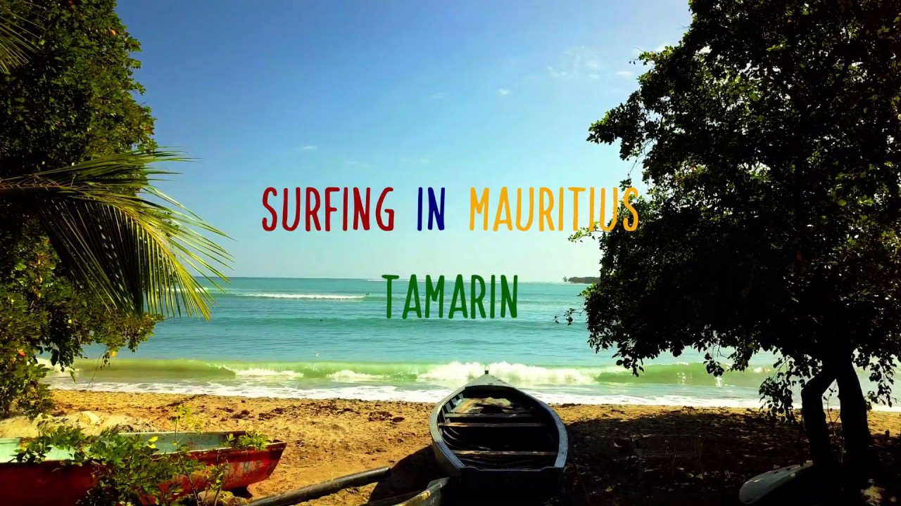 Surfing in Mauritius  Tamarin