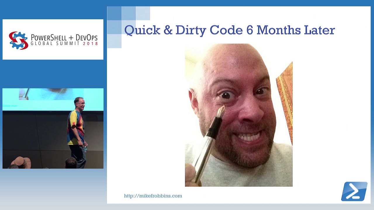 Writing Award Winning PowerShell Functions and Script Modules by Mike Robbins