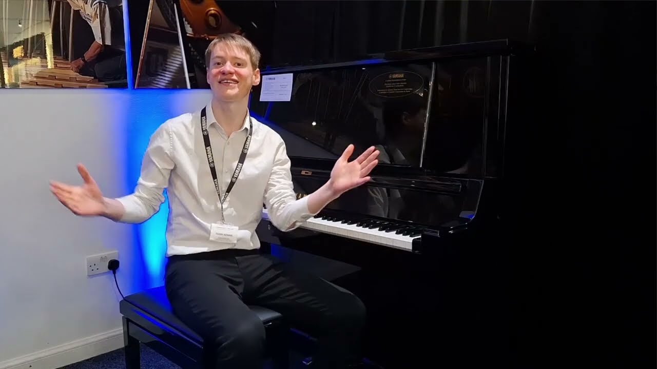 Refurbished By YUA PE Upright Acoustic Piano | Edinburgh Store - Rimmers Music, The Piano People