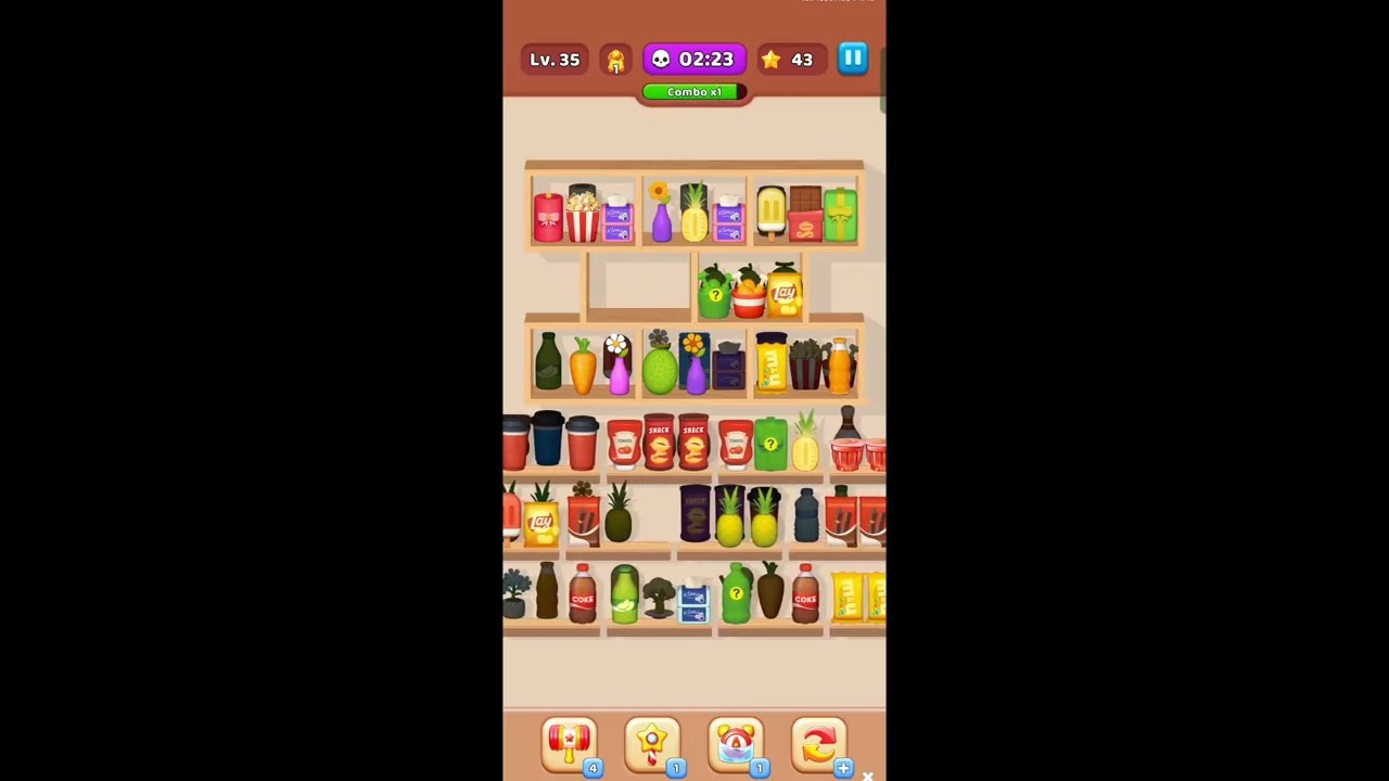 Goods Puzzle Sort Challenge 🧃​🛍️​​ | Nivel 35 | Gameplay ​
