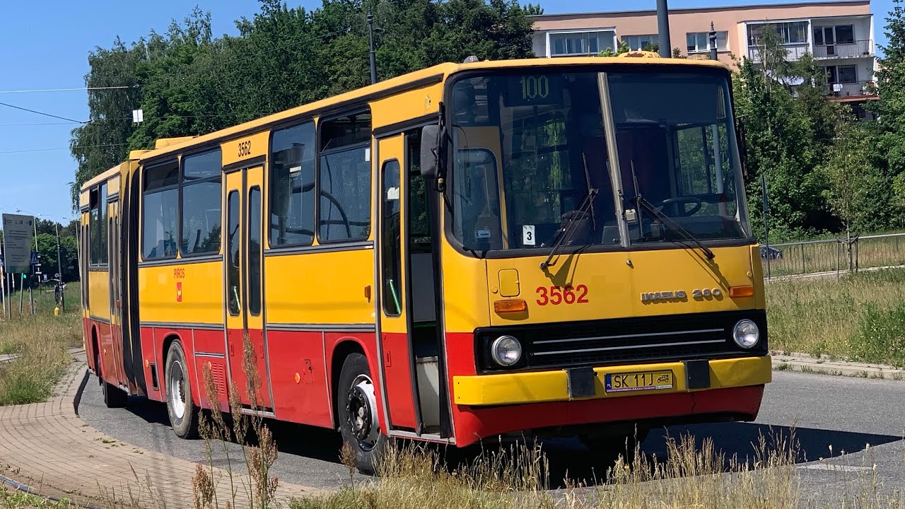 Ikarus 280.70E #099 - SimKol Katowice 🚌 ŁLT linia 100