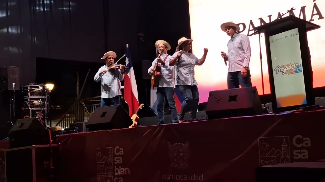 Presentación Panamá. 32° Encuentro de Payadores Casablanca 2026. 