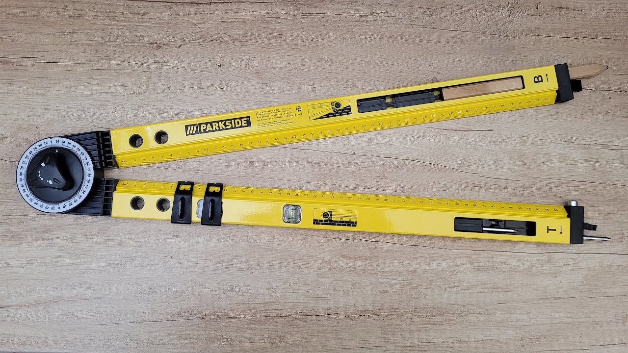 Parkside Angle Measurer and Spirit Level PA-WWK270