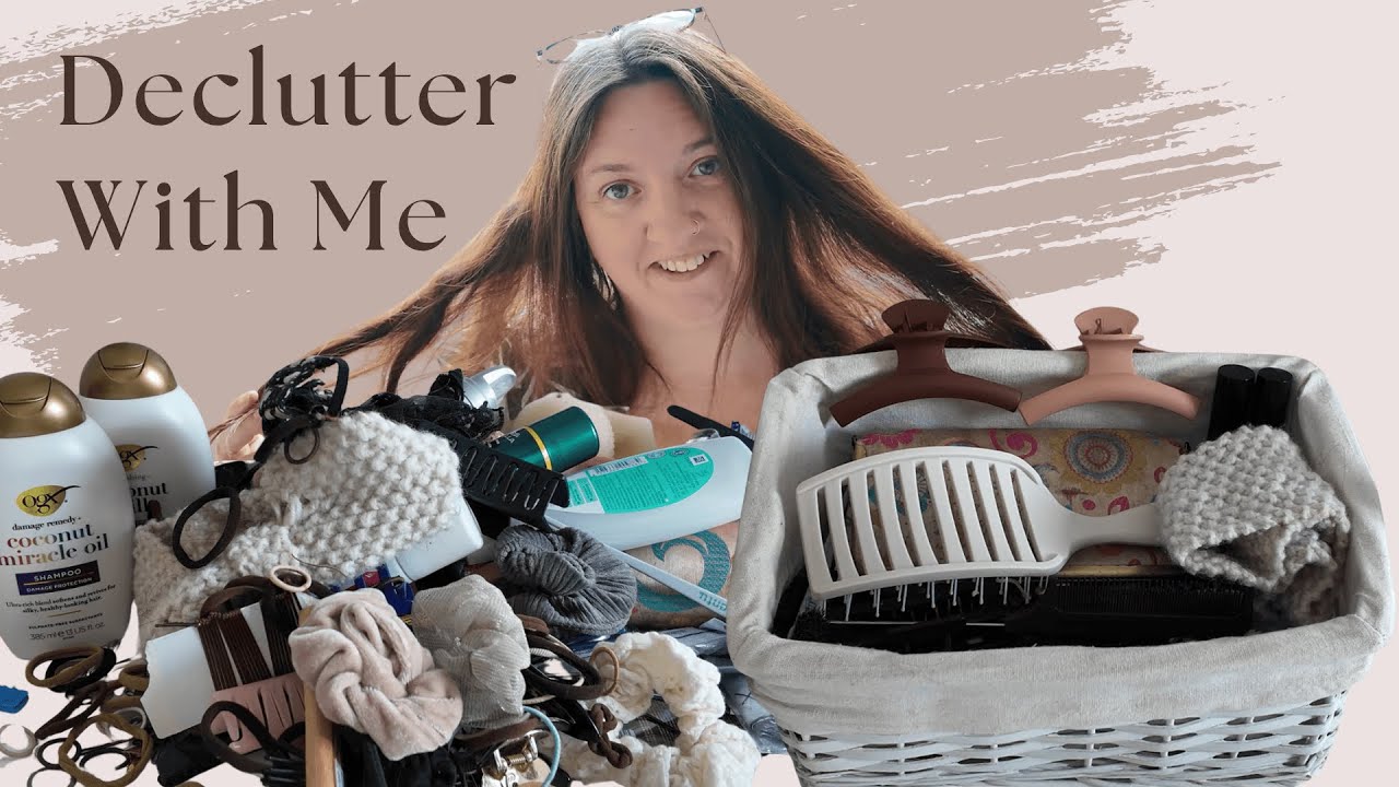 Declutter & organise with me using the slow living caterpillar method