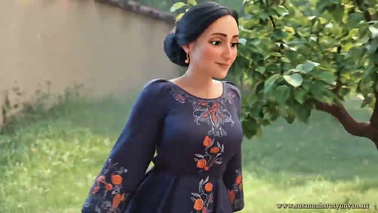 ​Hasmik Baghdasaryan Dolukhanyan - Trnotsi | Հասմիկ Բաղդասարյան Դոլուխանյան - Թռնոցի (AI Animation)