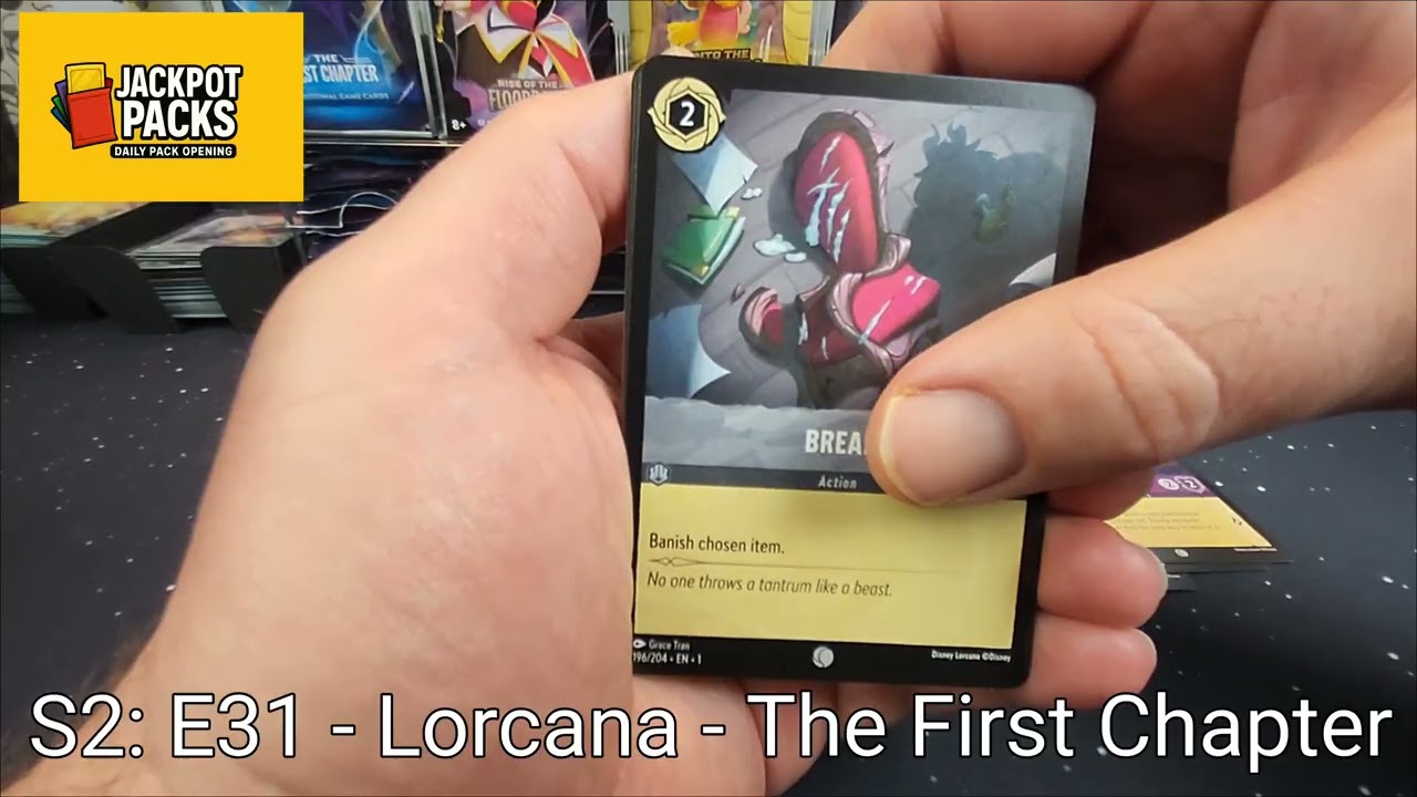 S2:E31 - Disney Lorcana Enchanted Iconic Rare Card Hunt - The First Chapter Booster Pack Opening