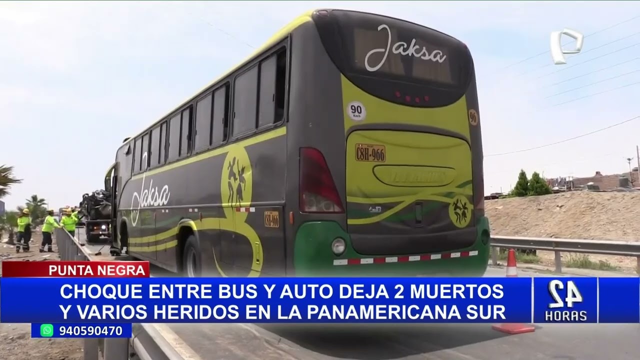 Accidente en la Panamericana Sur: vehículo involucrado en choque registra infracciones de tránsito