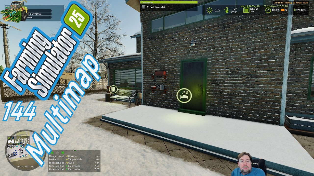 LS 25 Multimap # 144 Ein neuer morgen ist da es gibt viel zu versorgen.