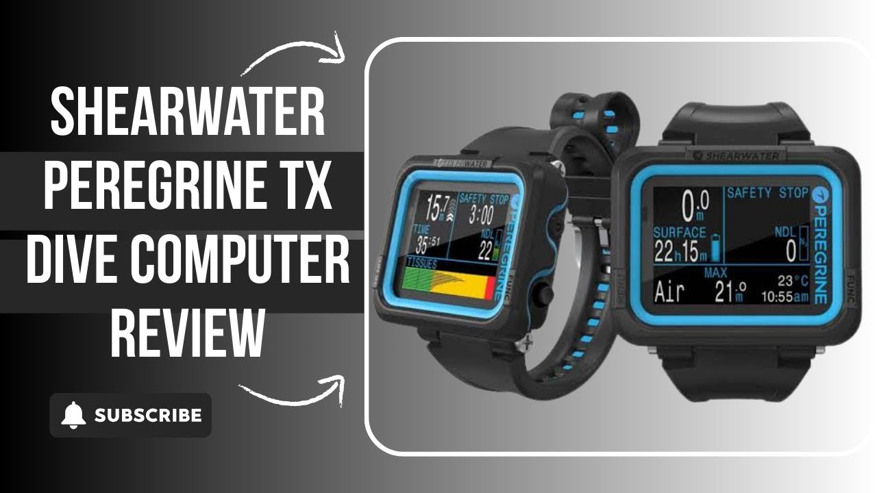 Shearwater Peregrine TX Dive Computer Review