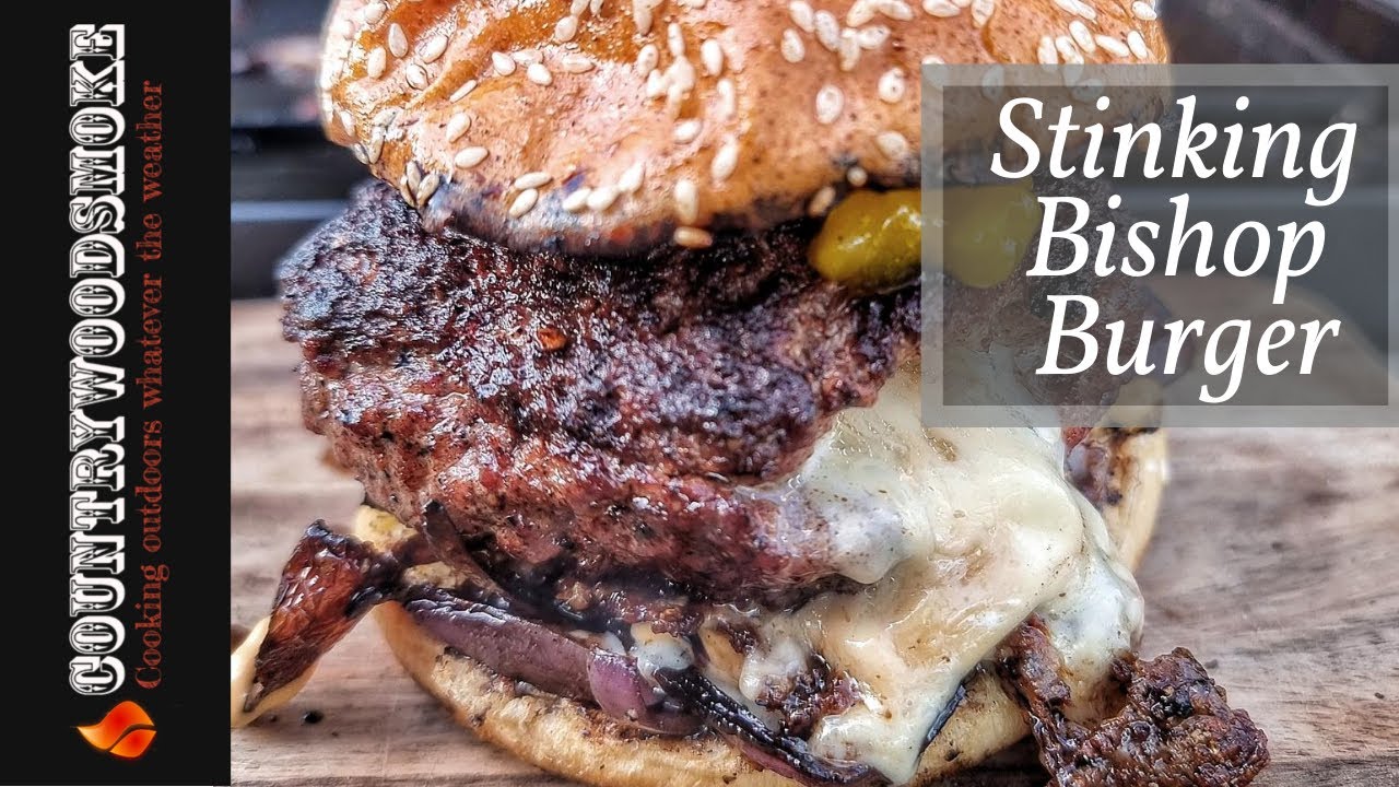 Stinking Bishop Burger | Masterbuilt 800