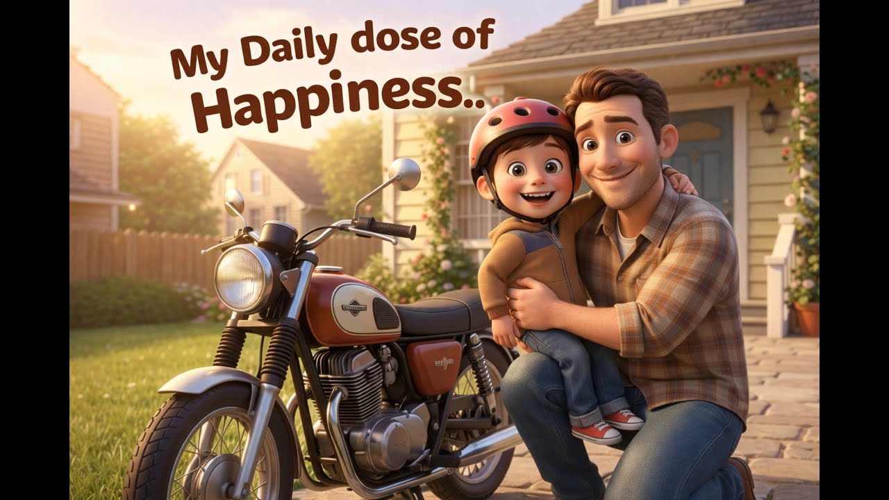 My Daily Dose of Happiness | A Father–Son Emotional Story | 3D Animation Pixar Style
