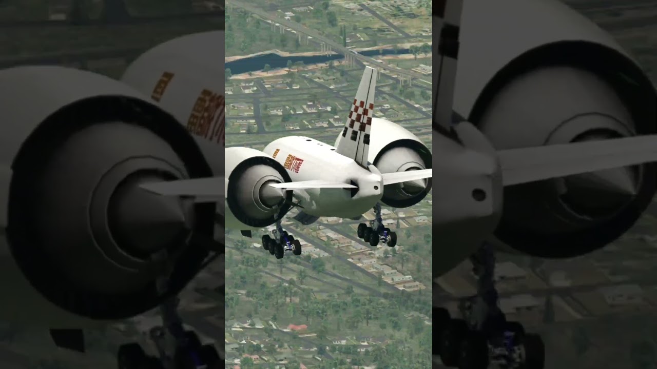 No wings is not a problem, simulated flight