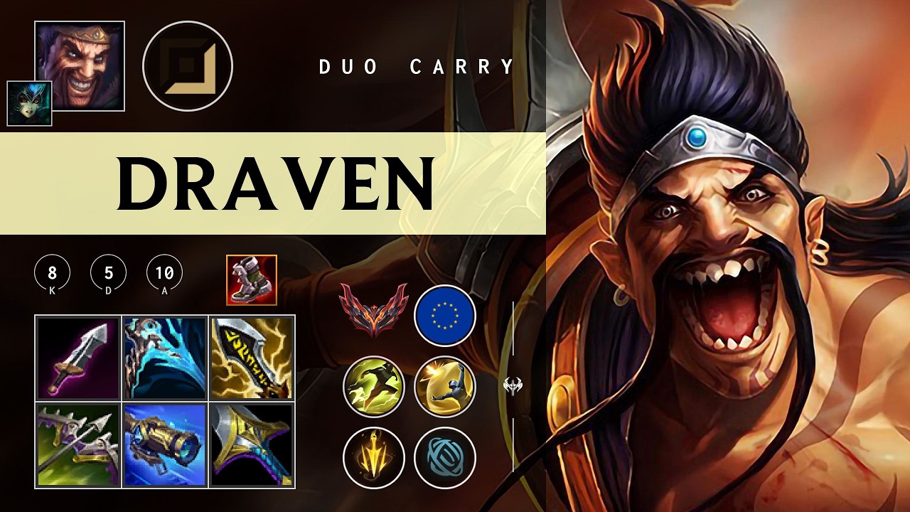 Draven ADC vs Vladimir - EUW Grandmaster Patch 26.04