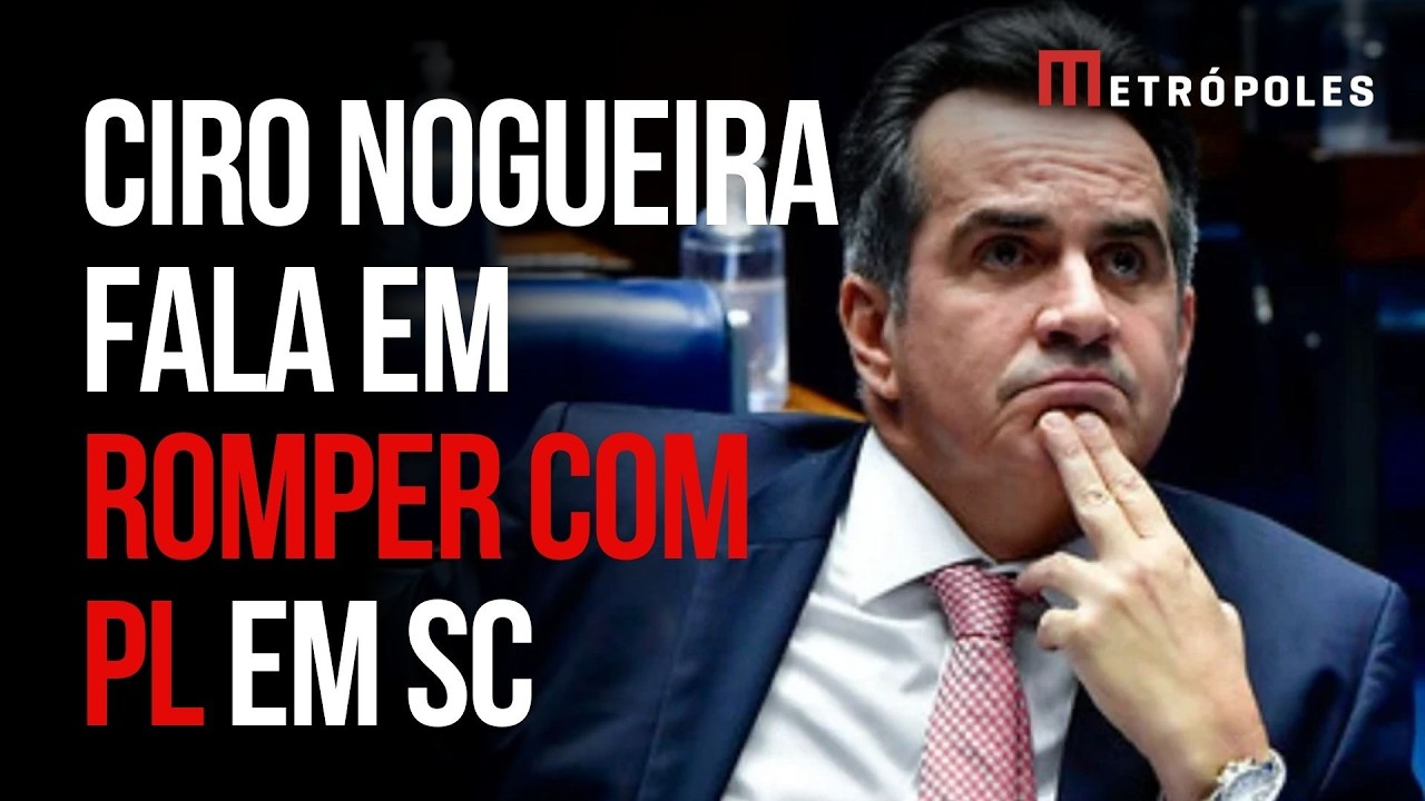 Após decisão de Bolsonaro, Ciro Nogueira fala em romper com PL em SC