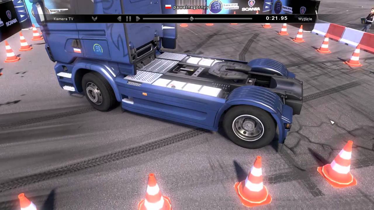 Gramy w Scania Track Driving Simulator
