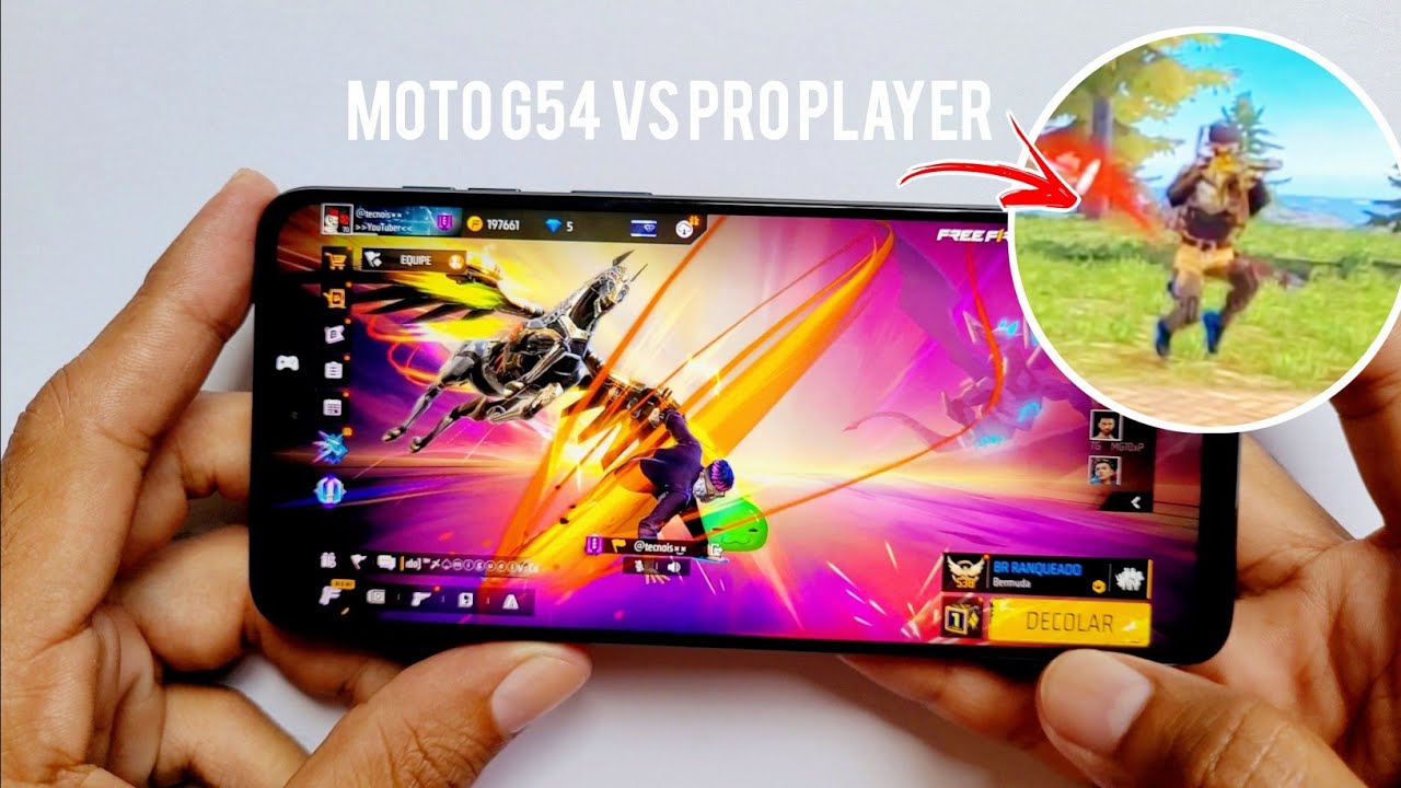🌟Moto G54 ATUALIZAÇÃO Free Fire & Android 14