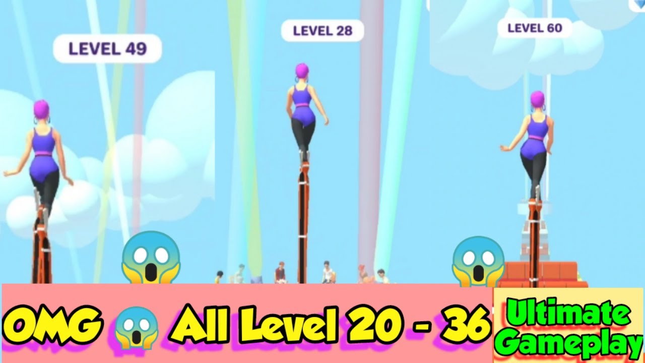 High Heels New Update Gameplay (iOS,Android) Walkthrough Part 1 | Level 20-36 15 + Fails