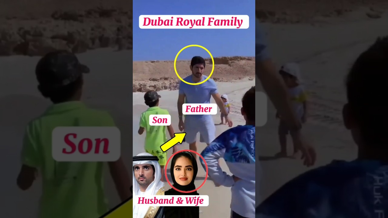 Dubai Royal Family|Dubai Crown Prince Sheikh Hamdan bin Rashid & His Wife With children#lifestyle