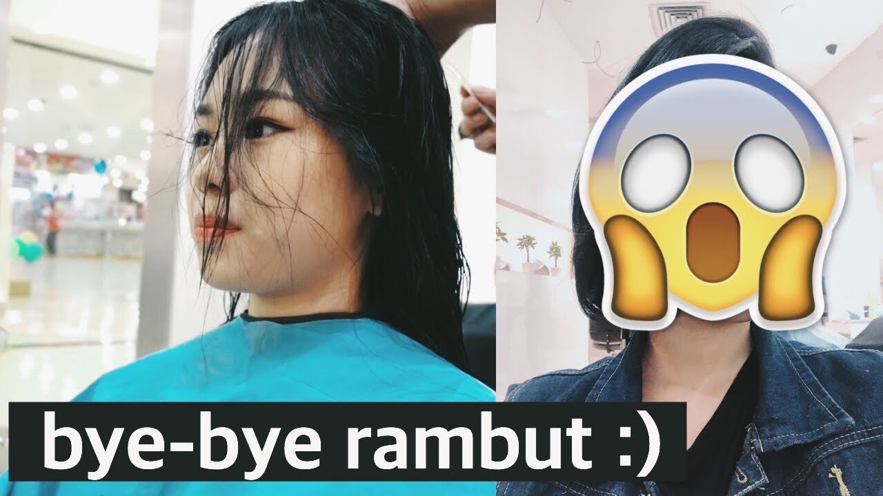 VLOG POTONG RAMBUT PENDEK! Kaget sama hasilnya 😆