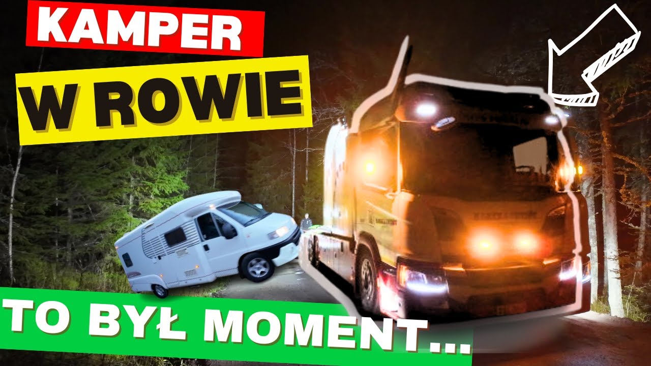 🇫🇮 KAMPER w ROWIE🚙Czy GO wyciągniemy❓  Spotkanie z @BearCamp-RMC