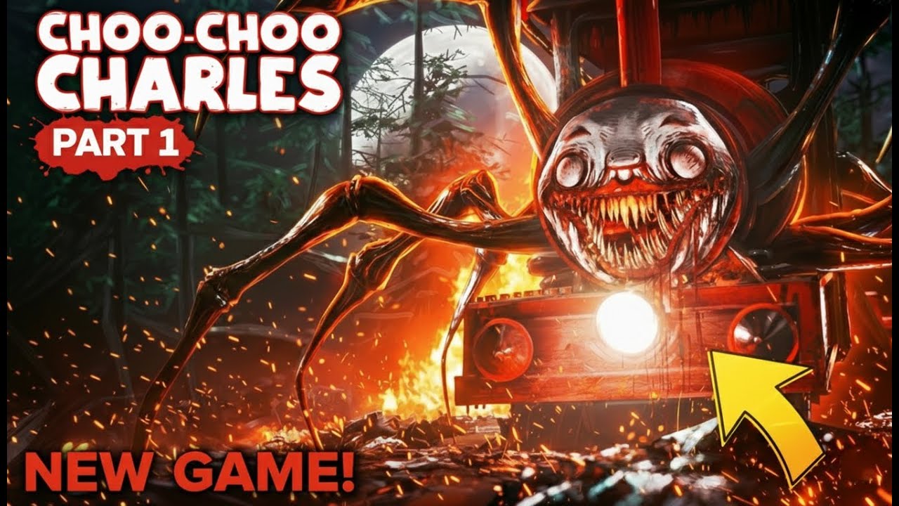 CHOO-CHOO CHARLES Part 1 😱 | Horror Funny Gameplay Begins!