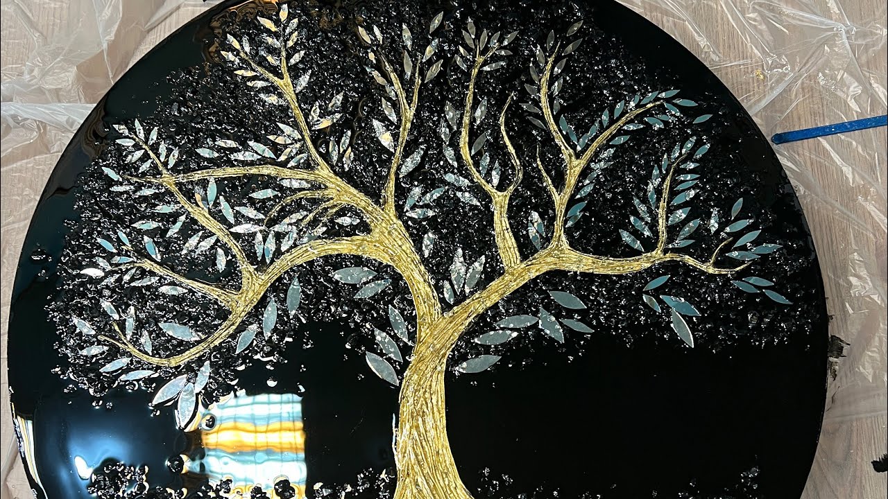 The stage of rezin painting|The joy of painting rezin